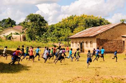 Namabeya Villiage Children Playing