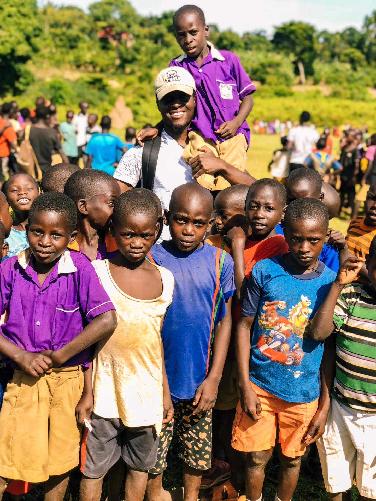Patrick Ssebulime and the Children of Uganda